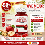 Gummies de Vinagre de Manzana para Digestión y Adelgazamiento – Gomitas Keto Detox 60 Unidades